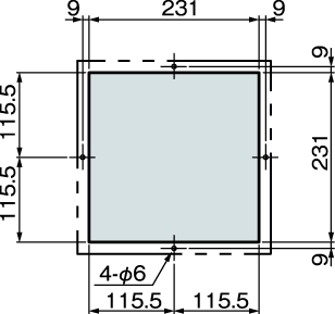 แผนผังการติดตั้ง PAU-01FFU