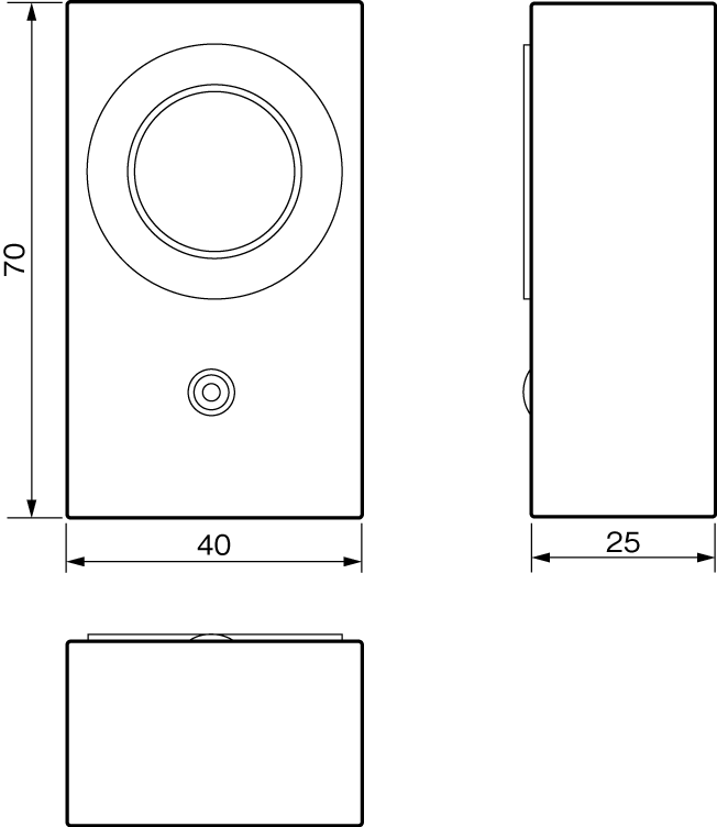 ENH-B4025 Dimensions